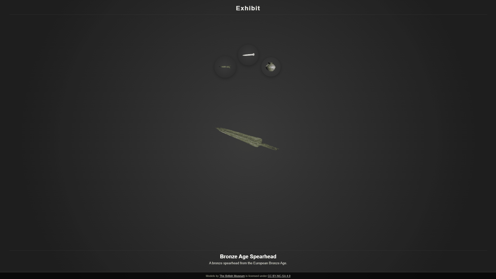 Museum Exhibit App