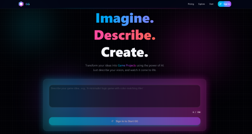 Game Generator AI